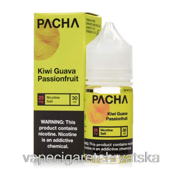 Vape Cigarete Kivi Guava Passionfruit - Pacha Soli - 30ml 25mg